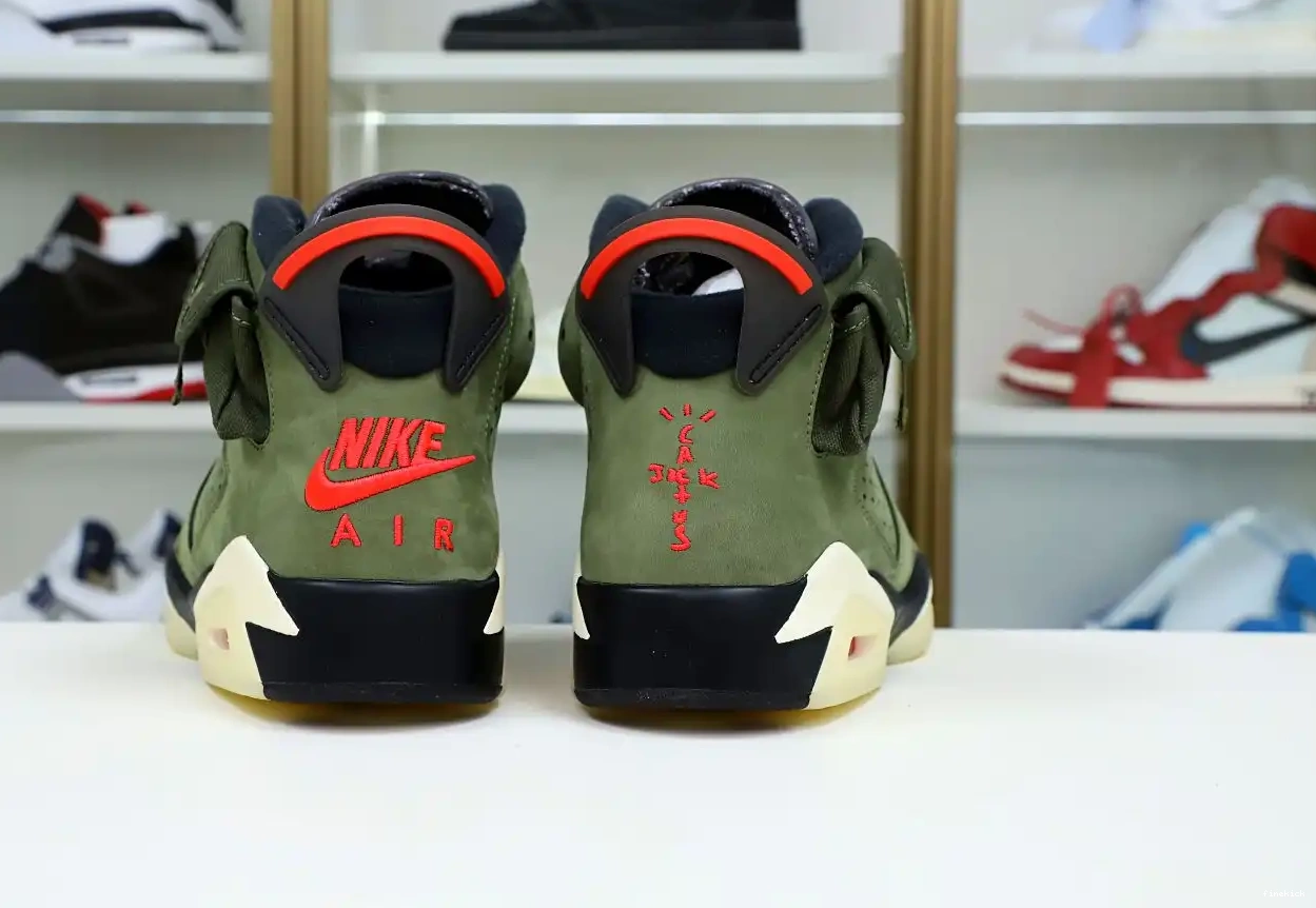 6 JORDAN SCOTT 'OLIVE' X RETRO TRAVIS AIR 0423